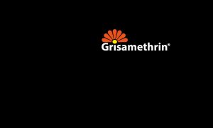 logo Grisamethrin auf schwarzem Grund